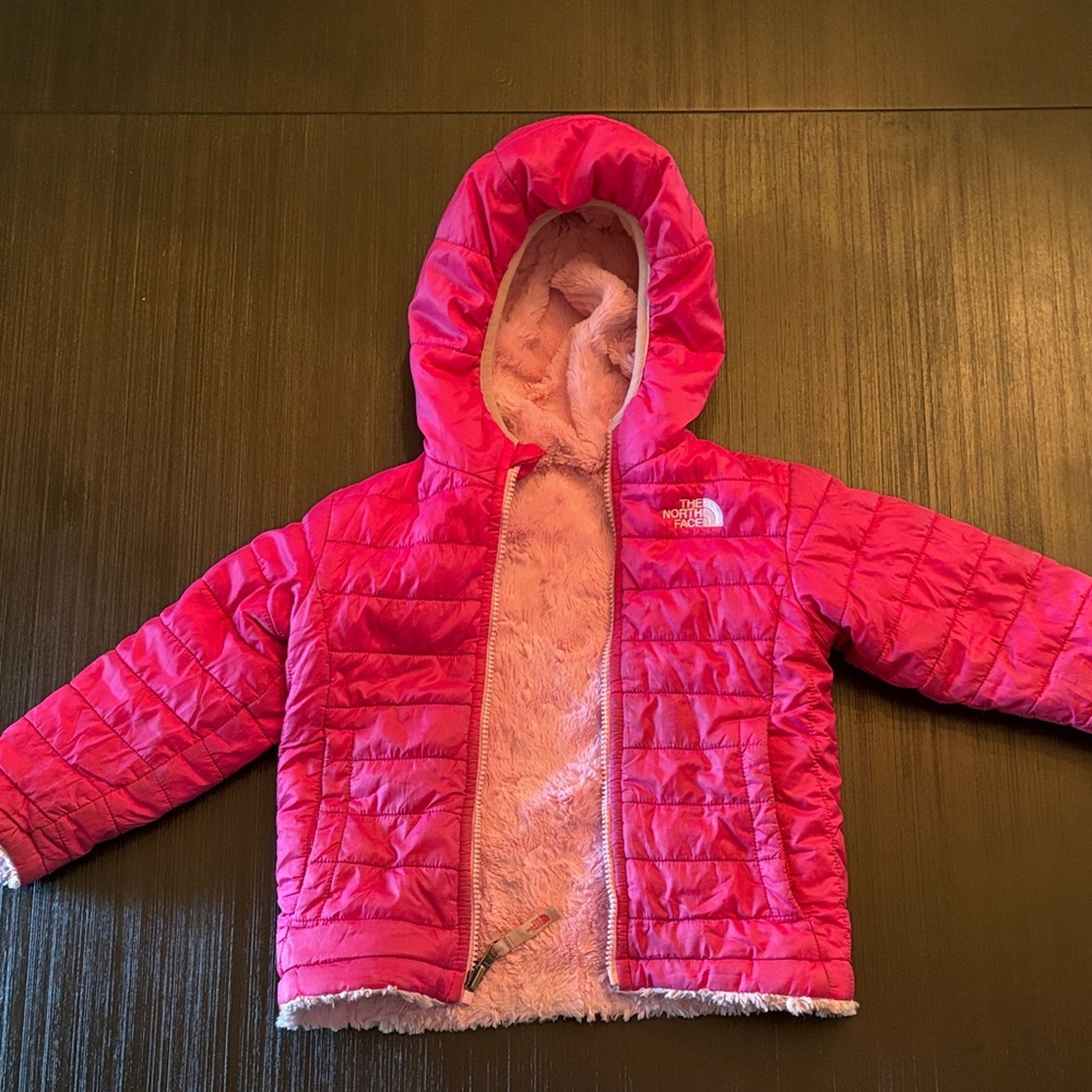 The North Face Fuchsia Quilted Jacket